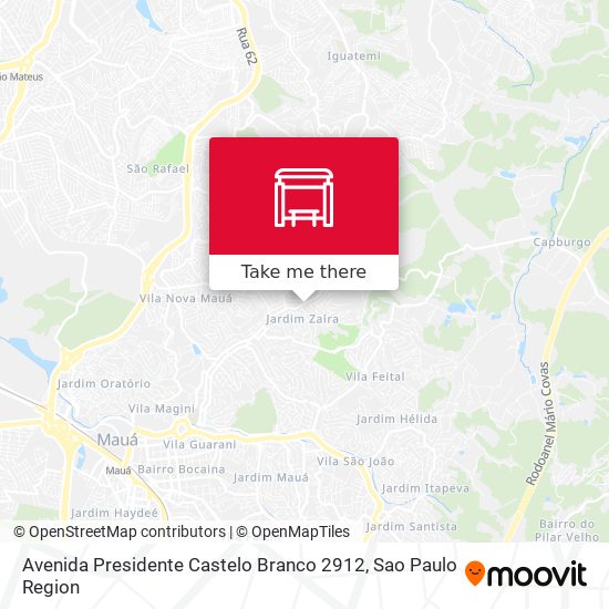 Avenida Presidente Castelo Branco 2912 map