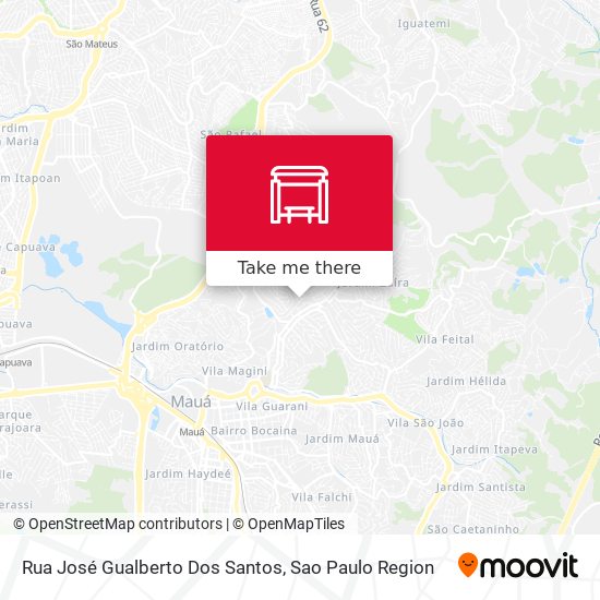 Rua José Gualberto Dos Santos map