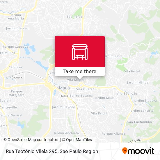 Rua Teotônio Viléla 295 map