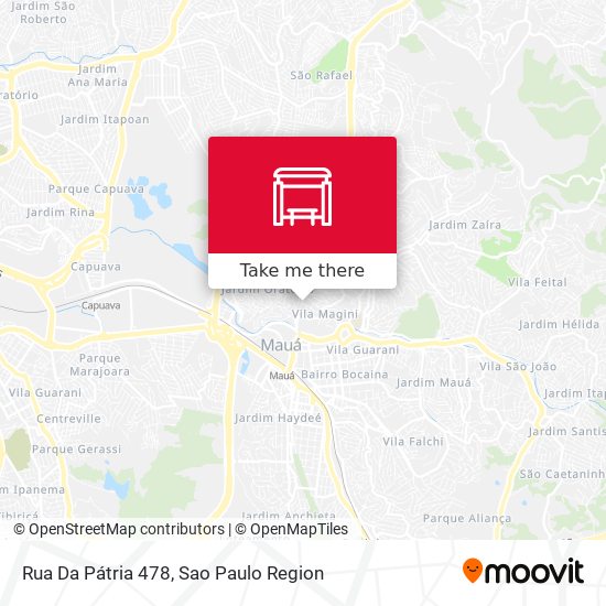 Rua Da Pátria 478 map