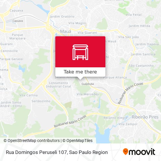 Rua Domingos Peruseli 107 map