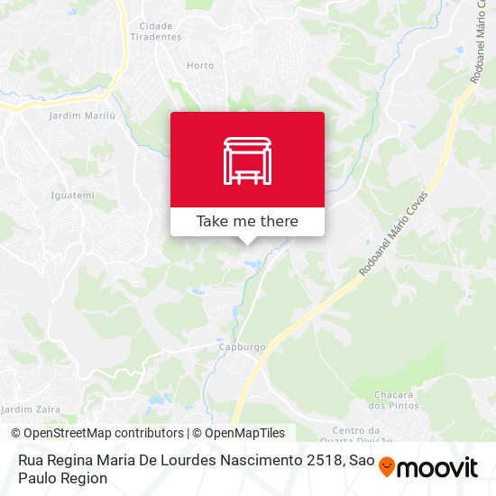 Rua Regina Maria De Lourdes Nascimento 2518 map