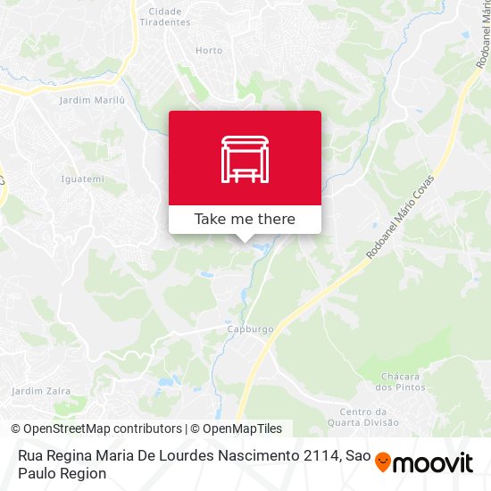 Rua Regina Maria De Lourdes Nascimento 2114 map