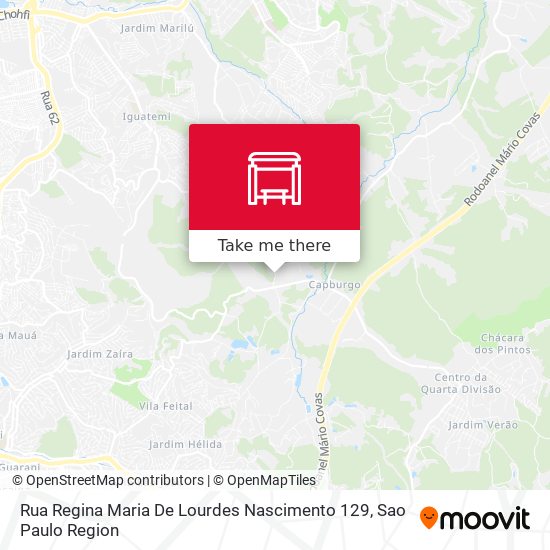 Rua Regina Maria De Lourdes Nascimento 129 map