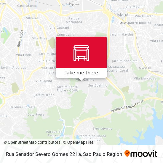 Rua Senador Severo Gomes 221a map