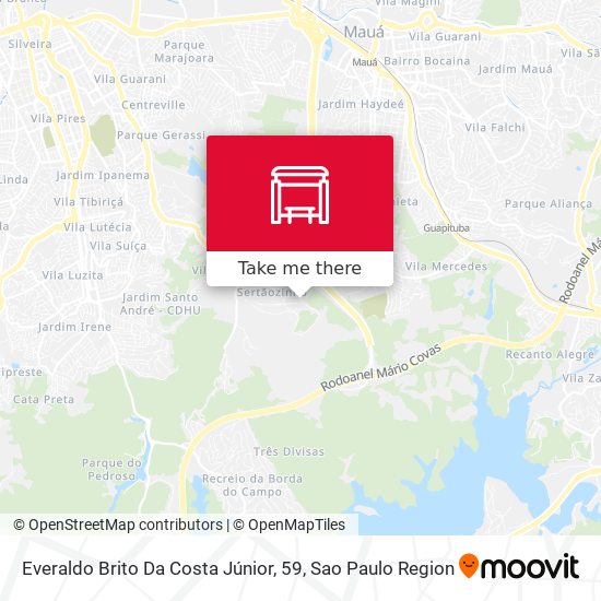 Everaldo Brito Da Costa Júnior, 59 map