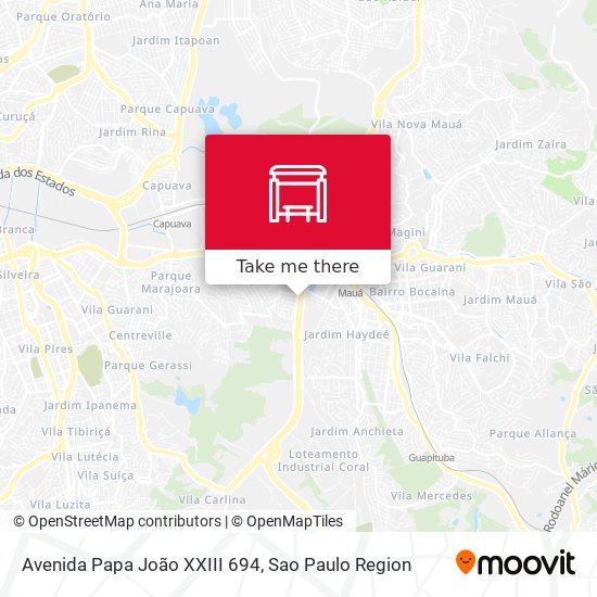 Avenida Papa João XXIII 694 map