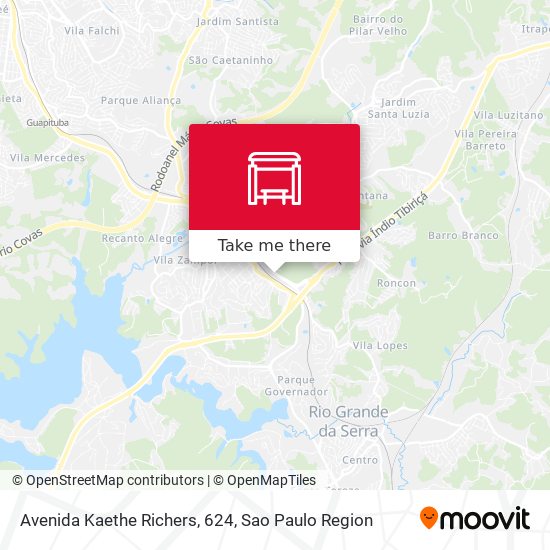 Avenida Kaethe Richers, 624 map