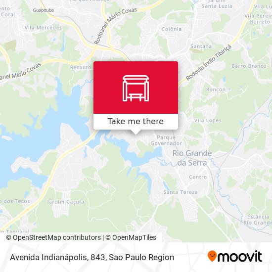 Avenida Indianápolis, 843 map