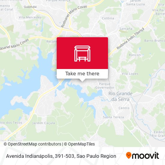 Avenida Indianápolis, 391-503 map