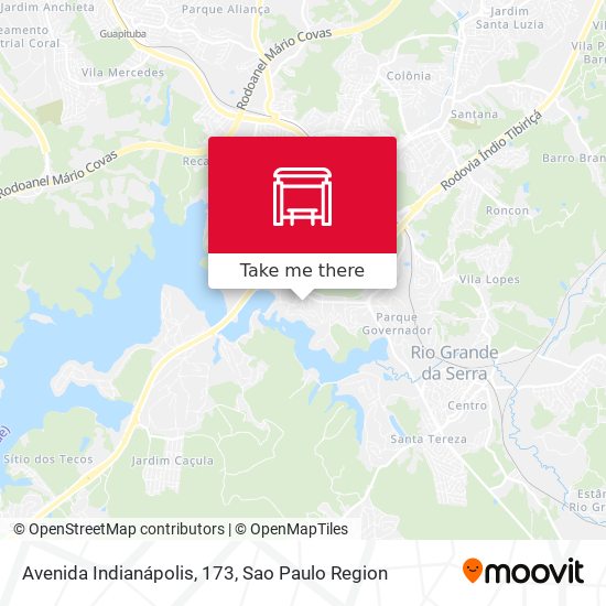 Avenida Indianápolis, 173 map