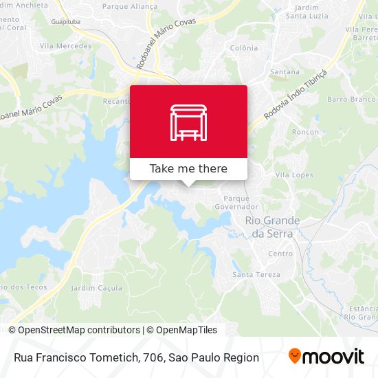 Rua Francisco Tometich, 706 map
