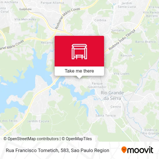 Rua Francisco Tometich, 583 map