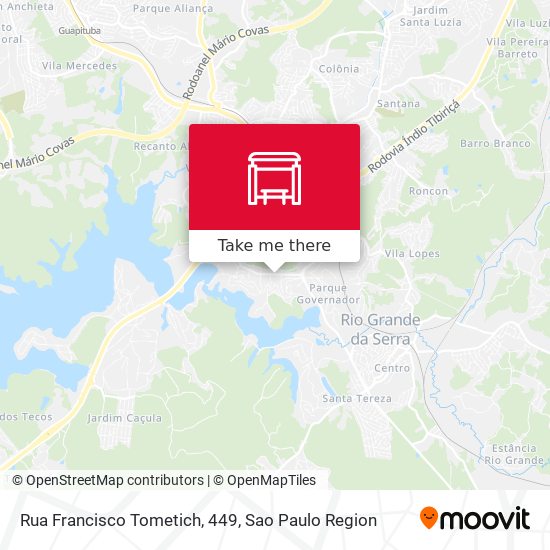 Rua Francisco Tometich, 449 map