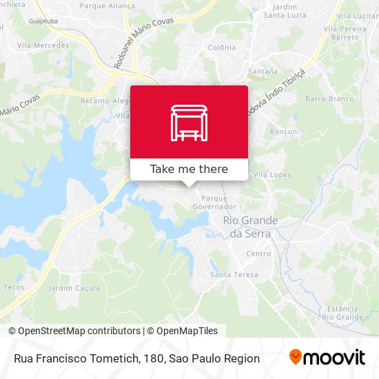 Rua Francisco Tometich, 180 map