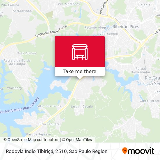 Rodovia Índio Tibiriçá, 2510 map
