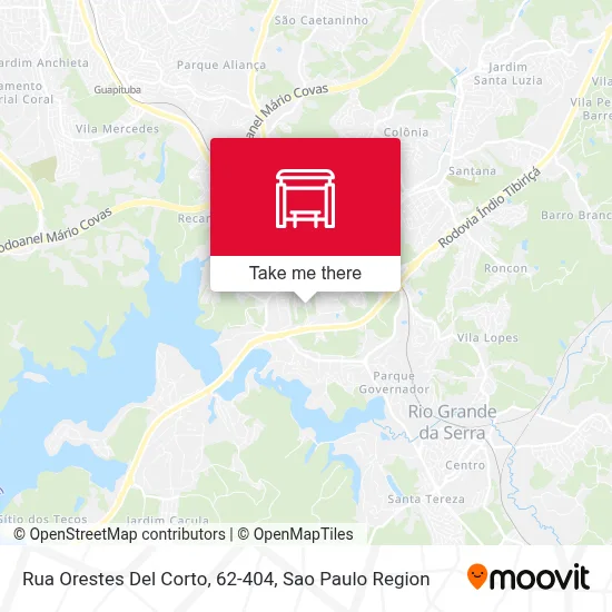 Rua Orestes Del Corto, 62-404 map