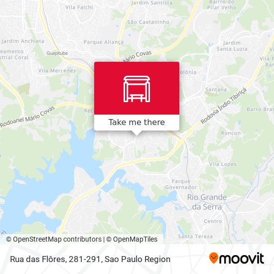 Rua das Flôres, 281-291 map