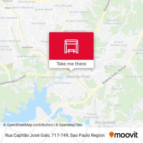 Rua Capitão José Galo, 717-749 map