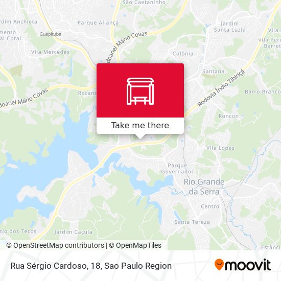 Rua Sérgio Cardoso, 18 map