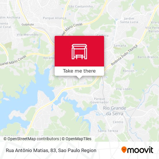 Rua Antônio Matias, 83 map