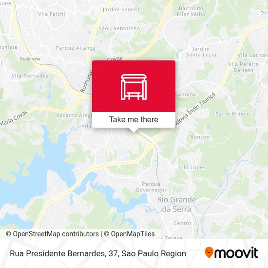 Rua Presidente Bernardes, 37 map