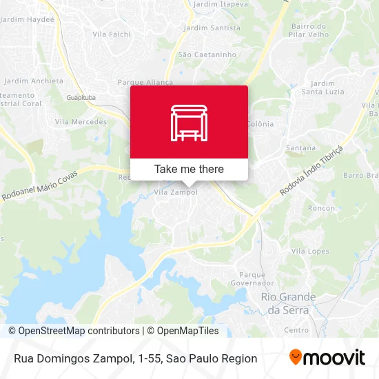 Rua Domingos Zampol, 1-55 map