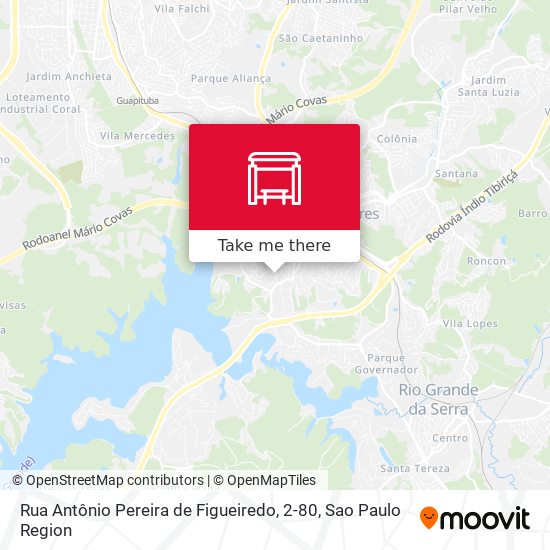 Rua Antônio Pereira de Figueiredo, 2-80 map