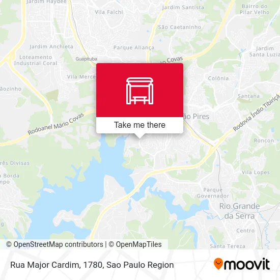 Rua Major Cardim, 1780 map