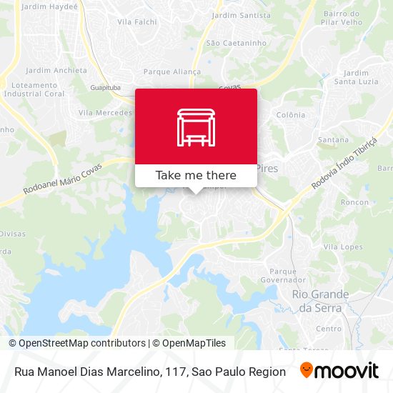 Rua Manoel Dias Marcelino, 117 map