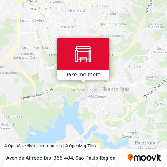 Avenida Alfredo Dib, 366-484 map