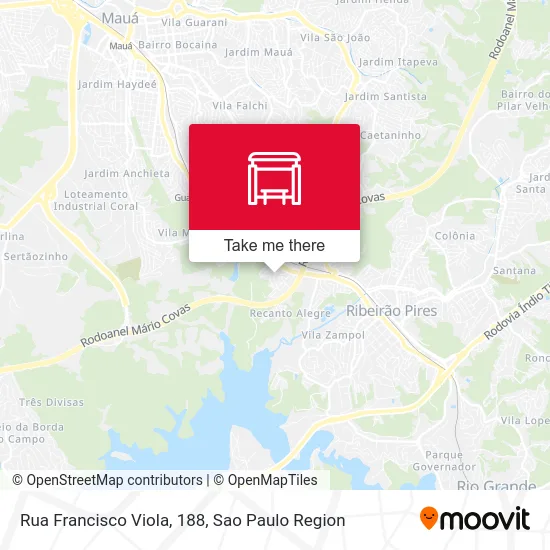 Rua Francisco Viola, 188 map