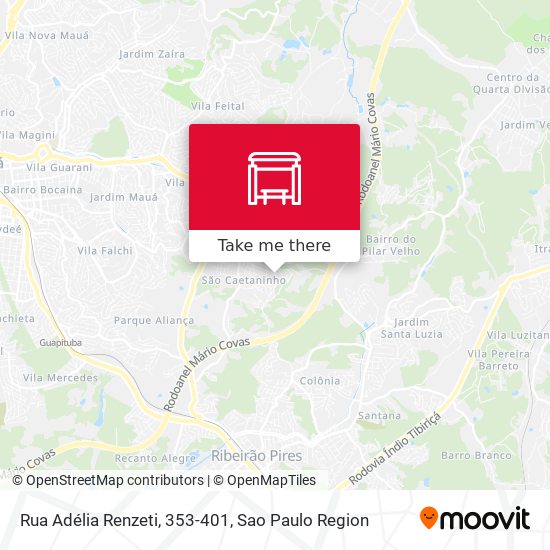 Rua Adélia Renzeti, 353-401 map