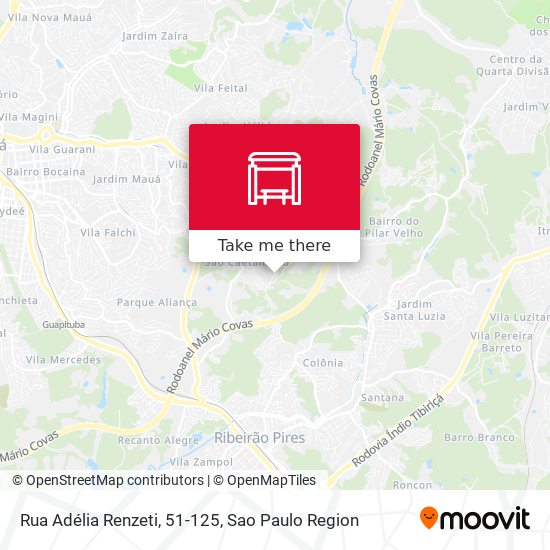 Rua Adélia Renzeti, 51-125 map