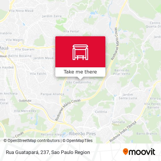 Rua Guatapará, 237 map
