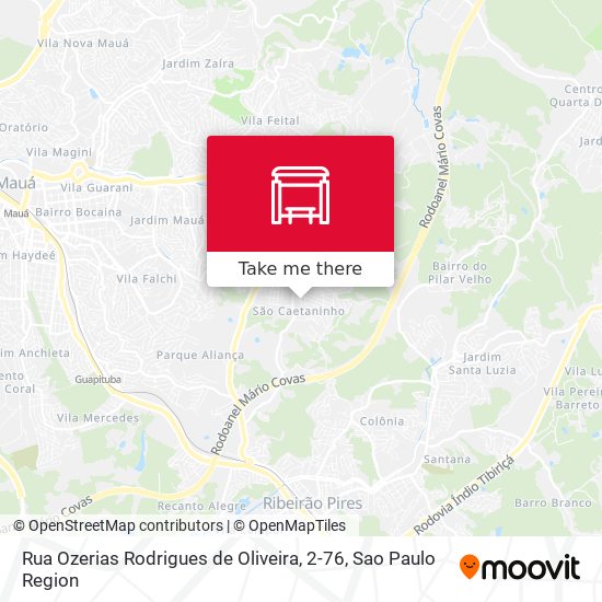 Rua Ozerias Rodrigues de Oliveira, 2-76 map