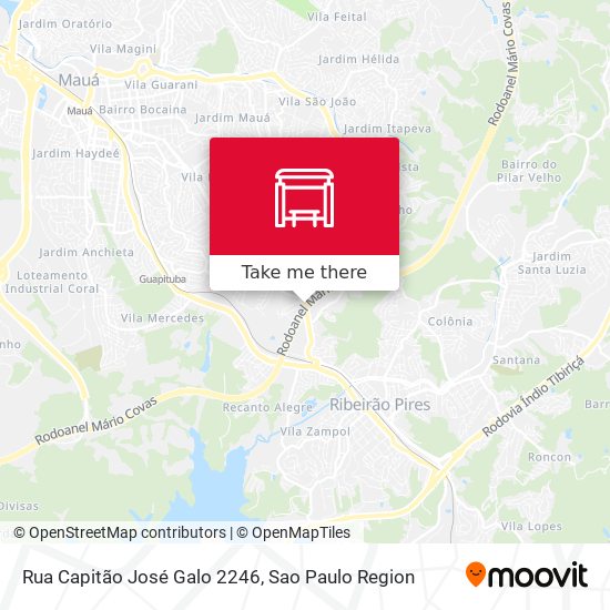 Rua Capitão José Galo 2246 map
