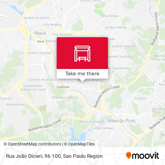 Rua João Dicieri, 96-100 map