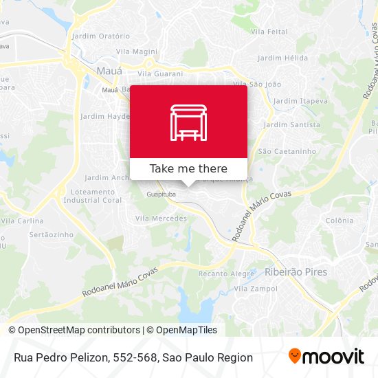 Rua Pedro Pelizon, 552-568 map