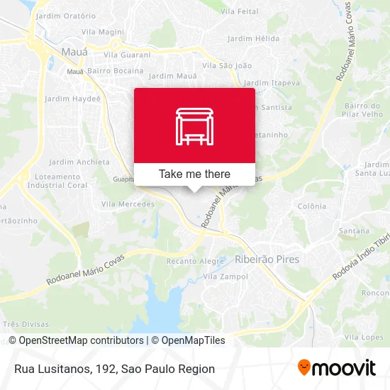 Rua Lusitanos, 192 map