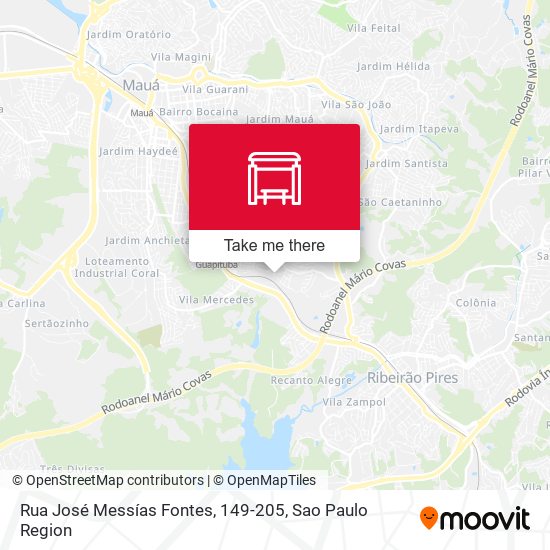 Rua José Messías Fontes, 149-205 map