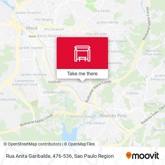 Rua Anita Garibalde, 476-536 map