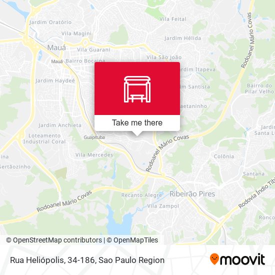 Rua Heliópolis, 34-186 map