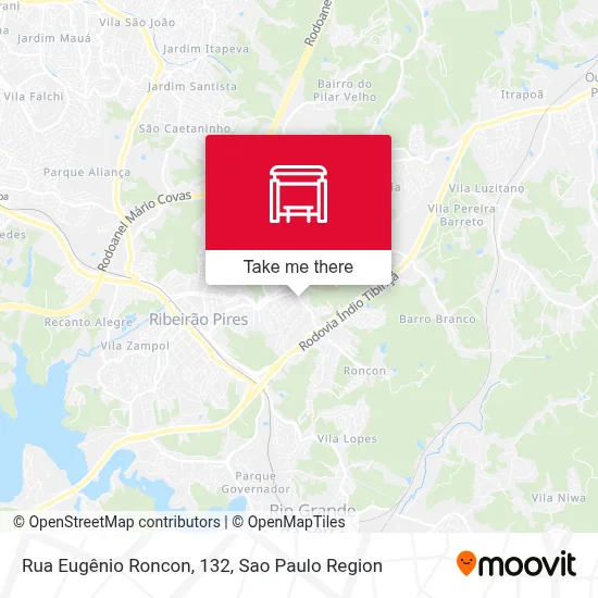 Rua Eugênio Roncon, 132 map