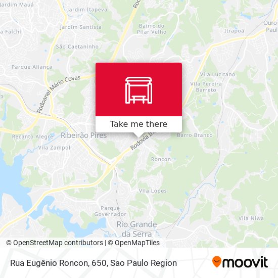 Rua Eugênio Roncon, 650 map