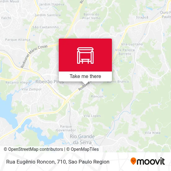 Rua Eugênio Roncon, 710 map