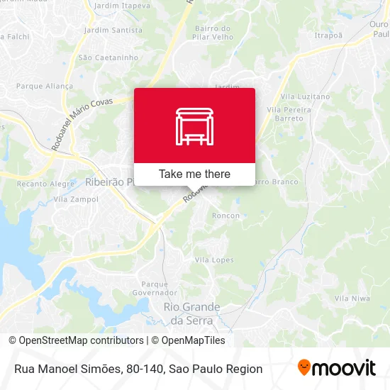 Rua Manoel Simões, 80-140 map