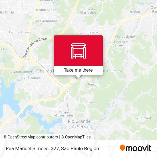 Rua Manoel Simões, 327 map