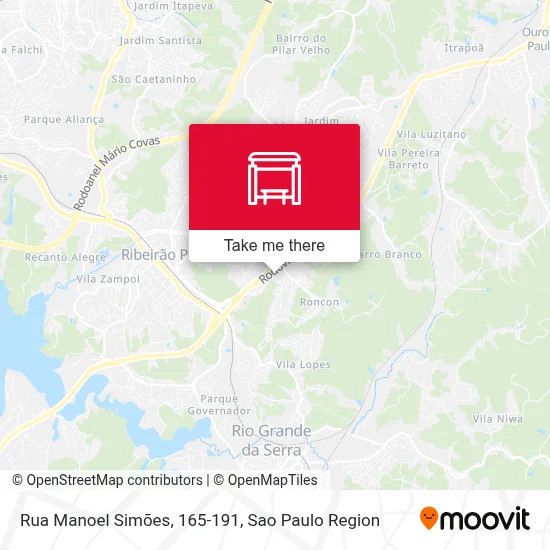 Rua Manoel Simões, 165-191 map