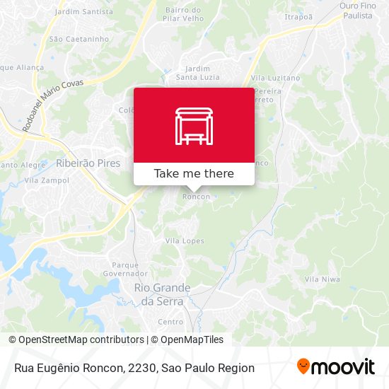 Rua Eugênio Roncon, 2230 map